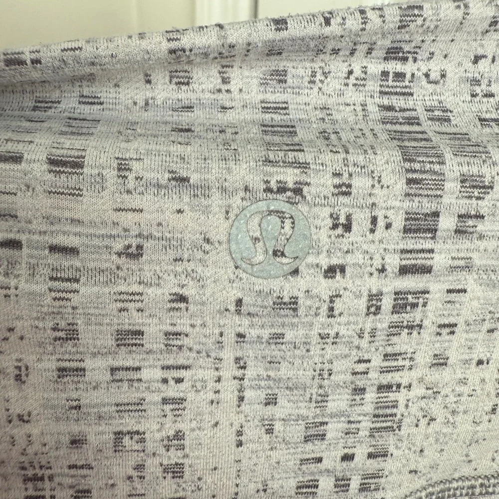 Lululemon Align Gray‎ Space Dye Leggings Size 6 High Rise